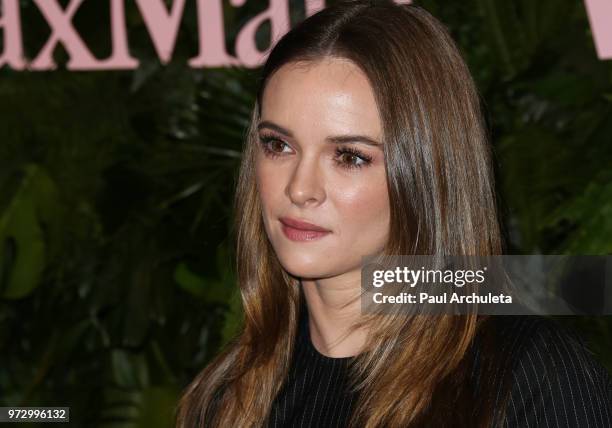 Actress Danielle Panabaker attends the Max Mara WIF Face Of The Future event at the Chateau Marmont on June 12, 2018 in Los Angeles, California.