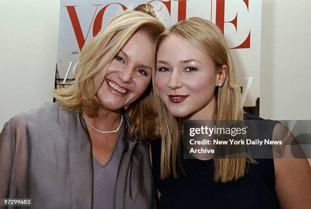 Singer Jewel with her mother Nedra Carroll during party at the Puck Building celebrating Jewel's Vogue magazine cover. Jewel and her mother have...