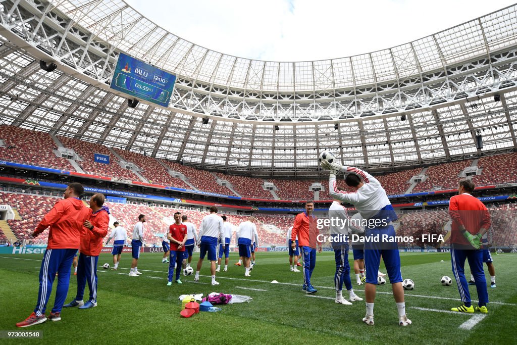 Russia Training Session - 2018 FIFA World Cup Russia