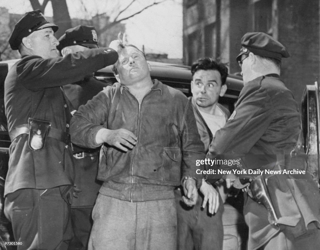 Charles McGale and Joseph Riordan in police custody. News Photo - Getty ...