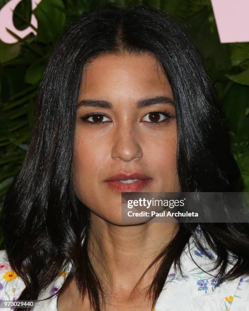 Actress Julia Jones attends the Max Mara WIF Face Of The Future event at the Chateau Marmont on June 12, 2018 in Los Angeles, California.