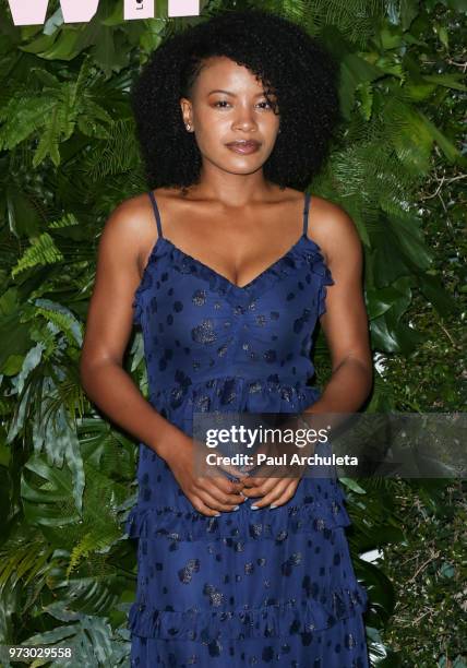 Actress Chant Adams attends the Max Mara WIF Face Of The Future event at the Chateau Marmont on June 12, 2018 in Los Angeles, California.