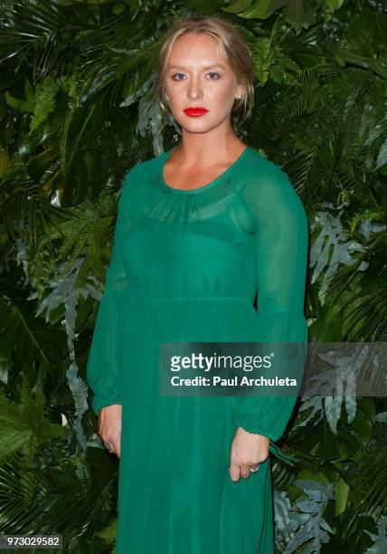 Actress Annie Maude Starke attends the Max Mara WIF Face Of The Future event at the Chateau Marmont on June 12, 2018 in Los Angeles, California.