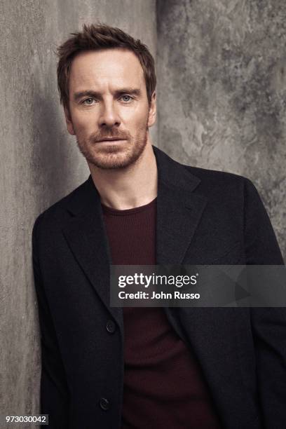 Actor Michael Fassbender is photographed for 20th Century Fox on October 13, 2016 in Los Angeles, California.