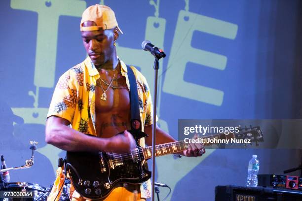 Young Jimster performs at S.O.B.'s on June 12, 2018 in New York City.