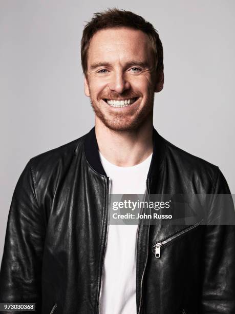 Actor Michael Fassbender is photographed for 20th Century Fox on October 13, 2016 in Los Angeles, California.