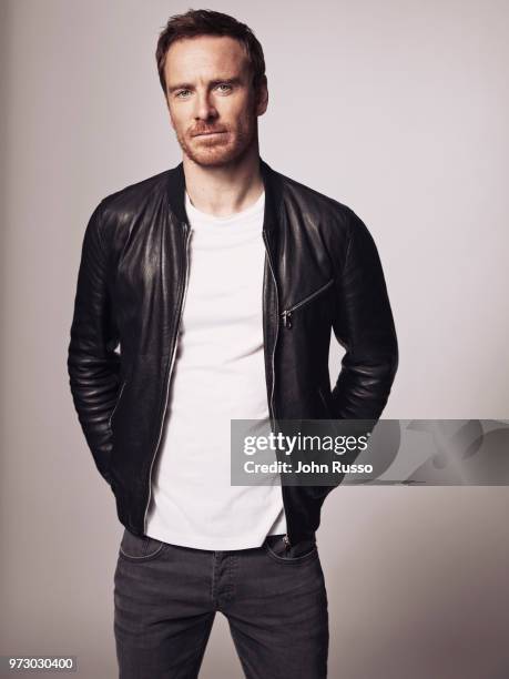 Actor Michael Fassbender is photographed for 20th Century Fox on October 13, 2016 in Los Angeles, California.