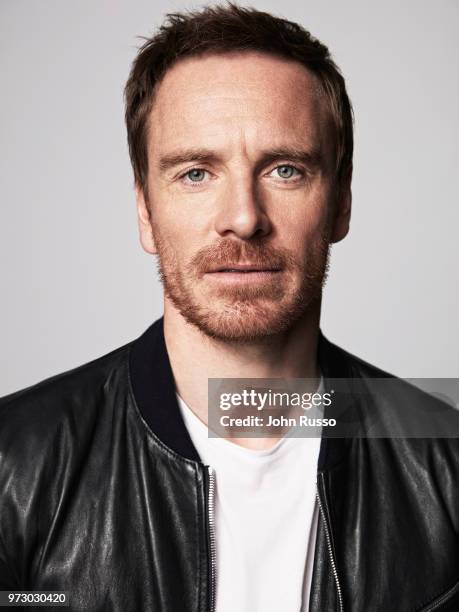 Actor Michael Fassbender is photographed for 20th Century Fox on October 13, 2016 in Los Angeles, California.