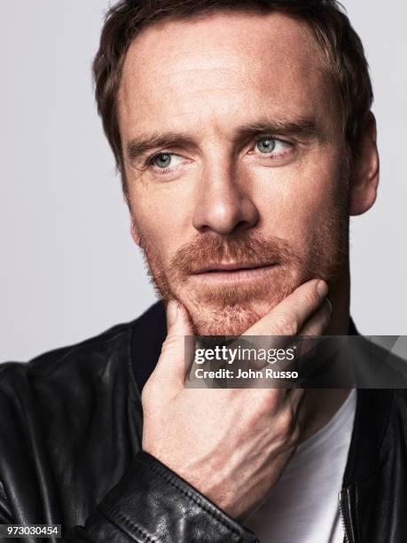 Actor Michael Fassbender is photographed for 20th Century Fox on October 13, 2016 in Los Angeles, California.