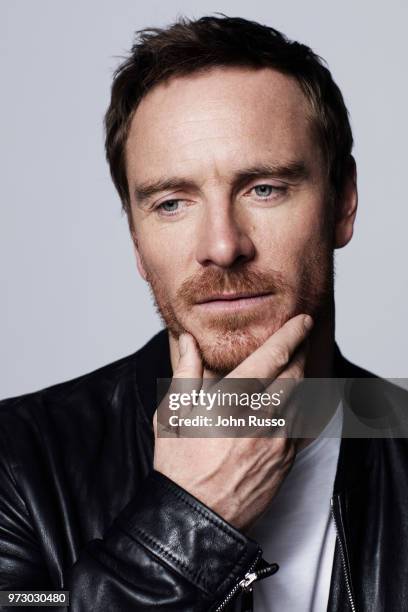 Actor Michael Fassbender is photographed for 20th Century Fox on October 13, 2016 in Los Angeles, California.