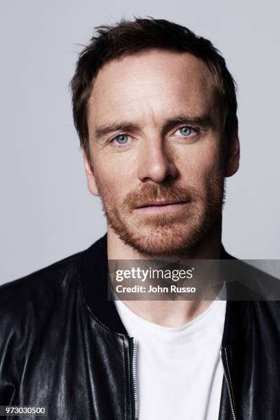 Actor Michael Fassbender is photographed for 20th Century Fox on October 13, 2016 in Los Angeles, California.