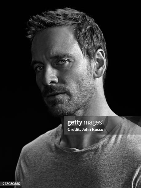 Actor Michael Fassbender is photographed for 20th Century Fox on October 13, 2016 in Los Angeles, California.