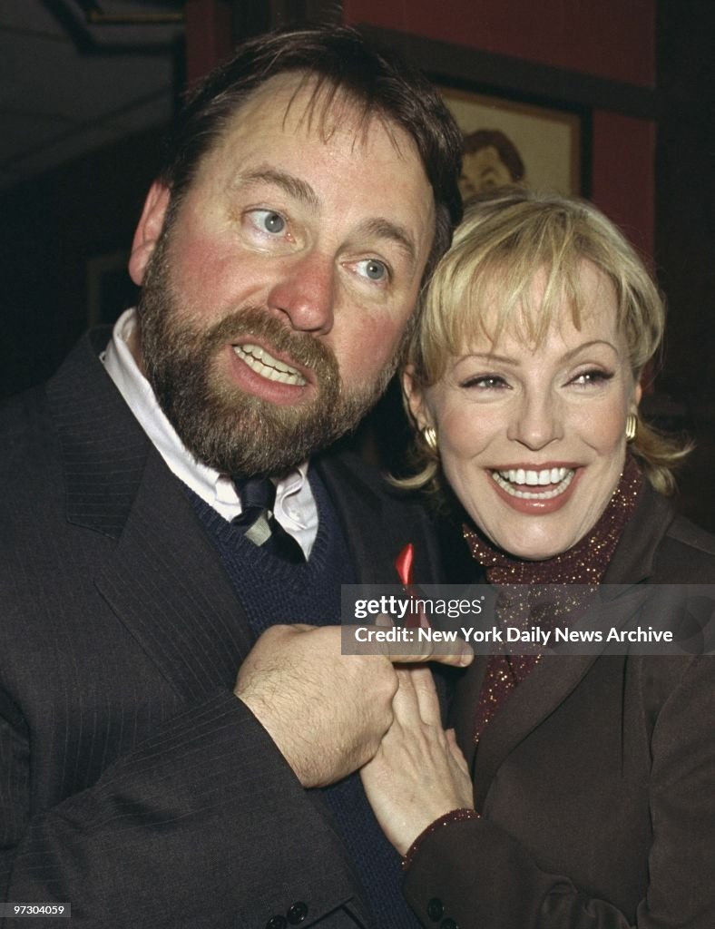 Cheryl Ritter Cheryl Ladd and John Ritter at Sardi's on W. 44th St., where a... News ...