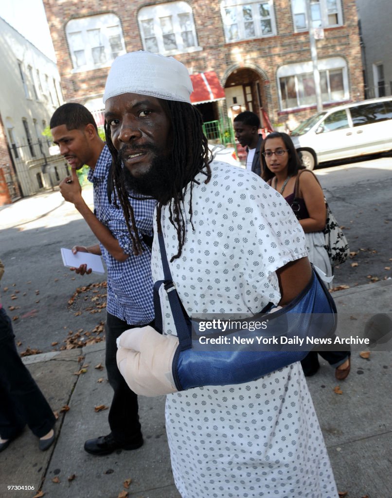 Garfield Dixon, 41, also called Major Mackerel, a reggae mus