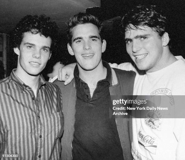 Matt Dillon is on hand with brothers Kevin and Paul for premiere party for the movie, "Broken Noses," at the Metropolis restaurant.