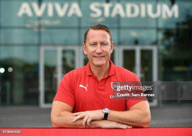 Dublin , Ireland - 13 June 2018; Former Arsenal player Ray Parlour in attendance during an International Club Game Announcement which will see...