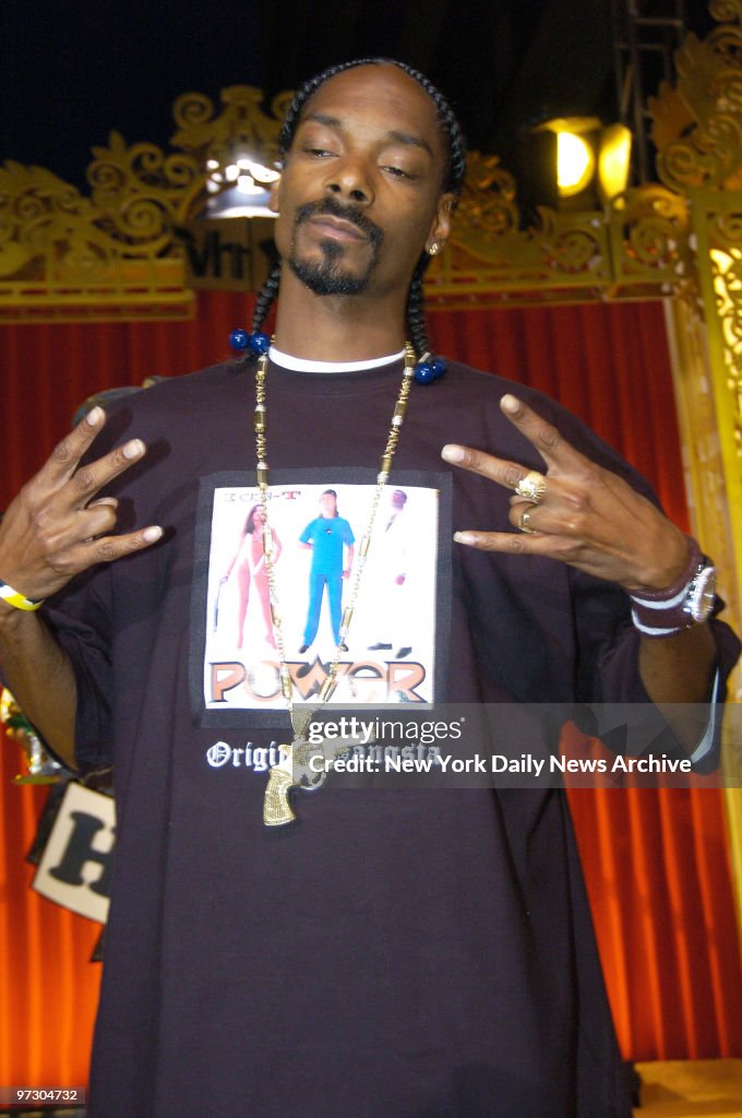 Snoop Dogg - born Calvin Broadus - attends the second annual