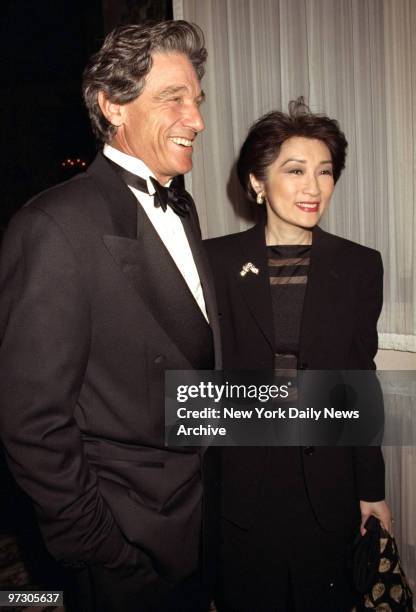 Maury Povich and Connie Chung attending Key To Life Gala at the Pierre Hotel.