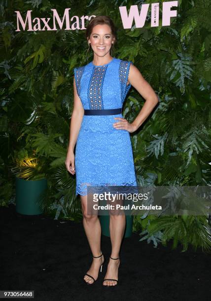 Actress Carly Craig attends the Max Mara WIF Face Of The Future event at the Chateau Marmont on June 12, 2018 in Los Angeles, California.
