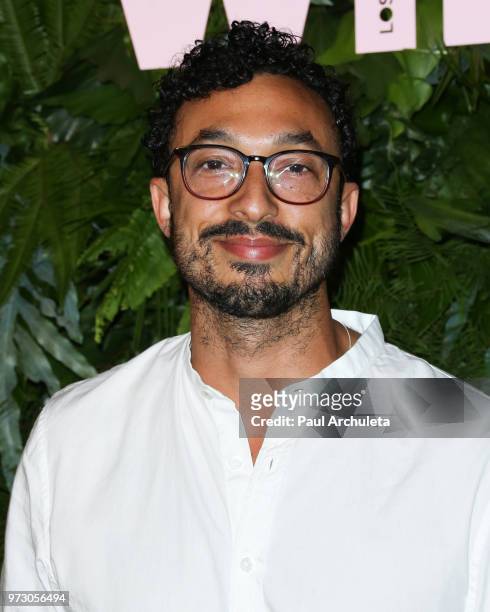 Actor Wade Allain-Marcus attends the Max Mara WIF Face Of The Future event at the Chateau Marmont on June 12, 2018 in Los Angeles, California.