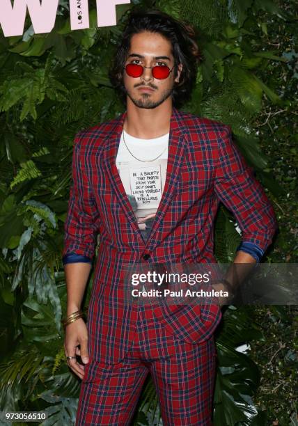 Actor Avan Jogia attends the Max Mara WIF Face Of The Future event at the Chateau Marmont on June 12, 2018 in Los Angeles, California.