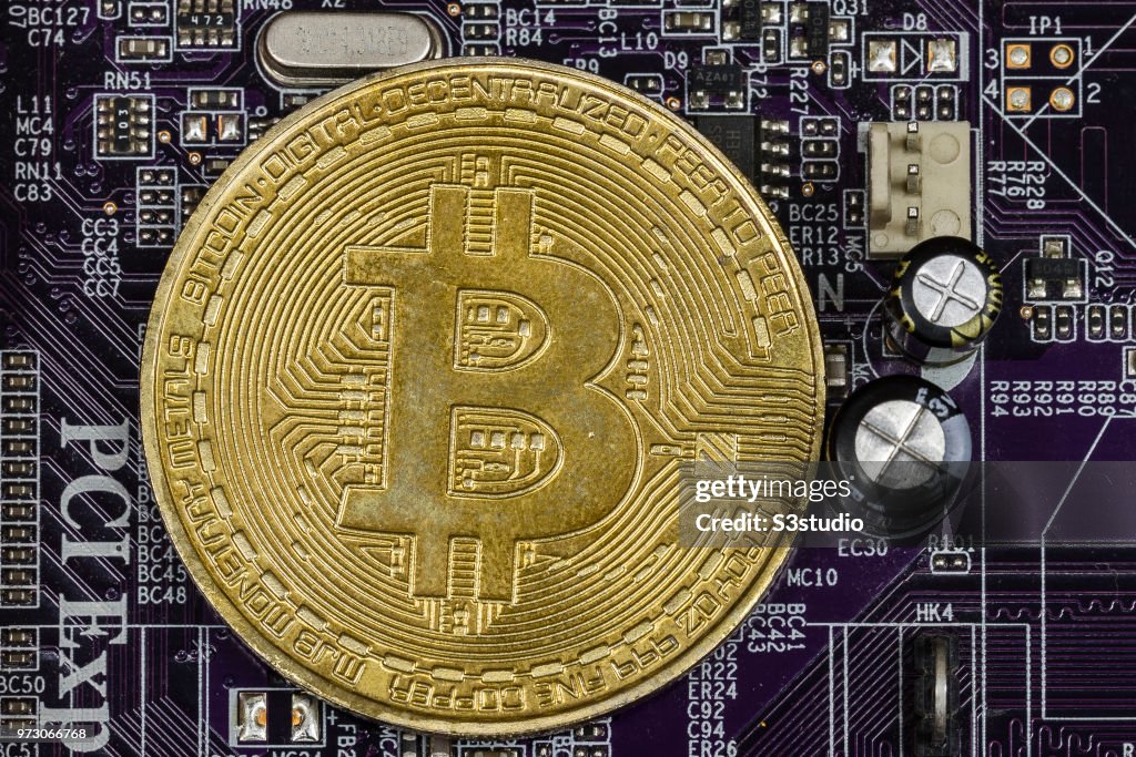 A visual representation of the digital Cryptocurrency