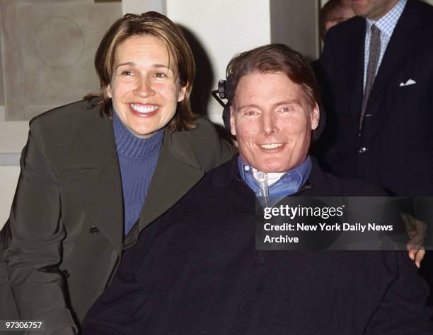 Christopher Reeise Christopher Reeve And Wife