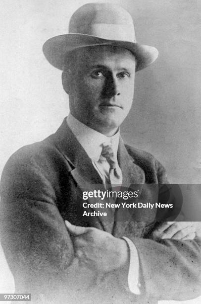 George Lewis Rickard, prizefighter and promoter, at the time he promoted the Gans-Nelson battle, his first fight, at Goldfield.