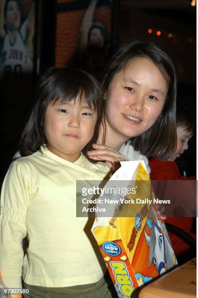Soon-Yi Allen and daughter Bechet Dumaine are on hand for a performance of the 134th Ringling Bros. And Barnum & Bailey Circus at Madison Square...