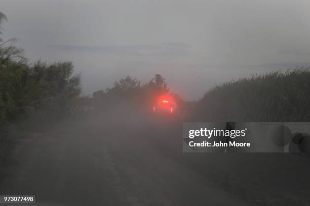 Border Patrol agent patrols along the U.S.-Mexico Border on June 12, 2018 in McAllen, Texas. U.S. Customs and Border Protection is executing the...
