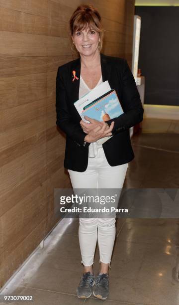 Belinda Washington attends the 'Avene support skin cancer prevencion' event at UnoNueve space on June 13, 2018 in Madrid, Spain.