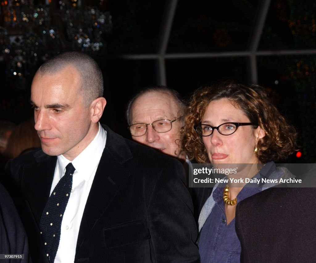 Daniel Day-Lewis and wife Rebecca Miller are on hand at open