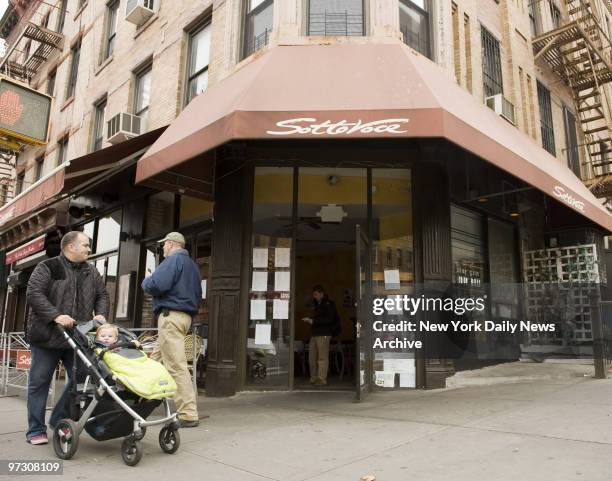 Sotto Voce in Park Slope was one of the restaurants named by the state Labor Department for underpaying its workers.