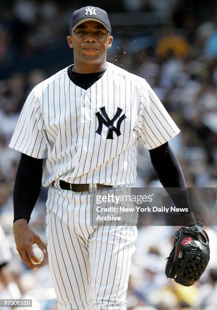 Orlando El Duque Hernandez Signed AUTO New York Yankees 8x10 Photo Steiner