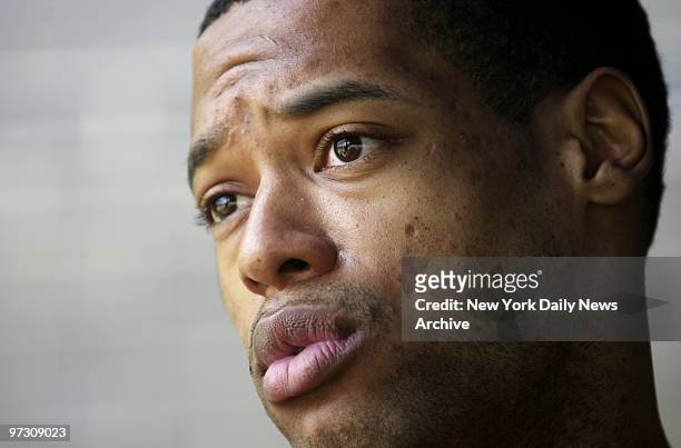 Speaking at the New York Knicks' SUNY-Purchase camp, Marcus Camby says he'd be disappointed if some players were traded this summer.