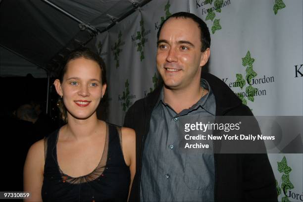 Dave Mathews and wife Ashley are on hand at a screening party for the movie "Confessions of a Dangerous Mind" at Metronome. The bash benefited the...