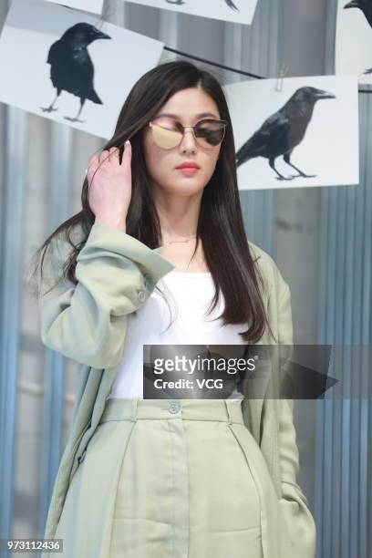 Actress Jeon Ji-Hyun, also known as Gianna Jun, attends the photocall for the launch of the 'Gentle Monster' on June 8, 2018 in Seoul, South Korea.