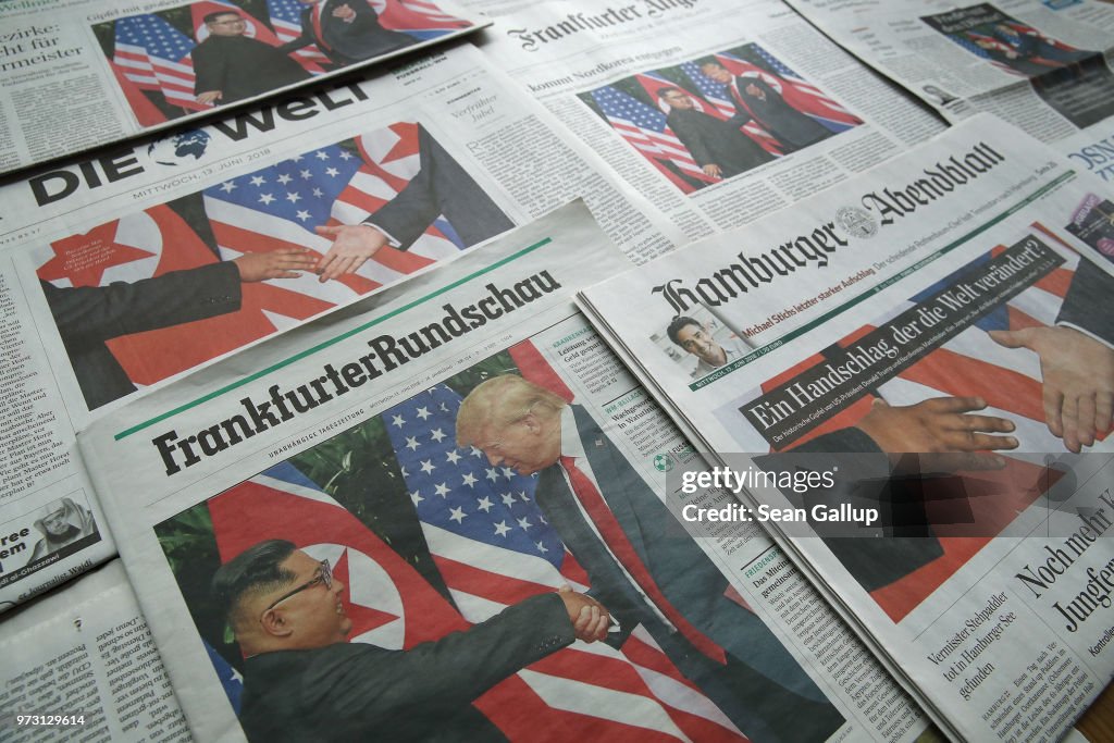 Trump-Kim Meeting Dominates German Newspaper Front Pages