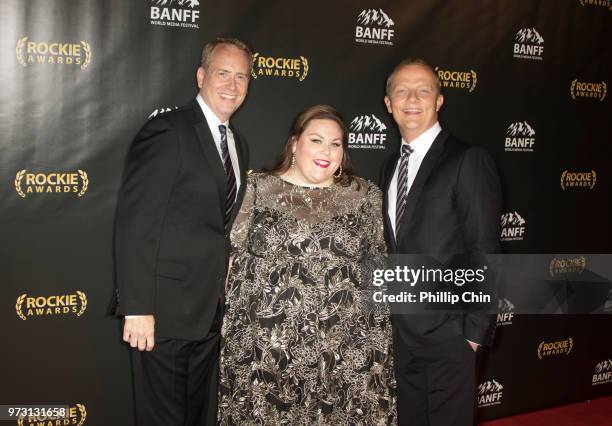 Company of Distinction recipient NBC Entertainment Chairman Robert Greenblatt Program of the Year "This is us" actor Chrissy Metz and Company of...