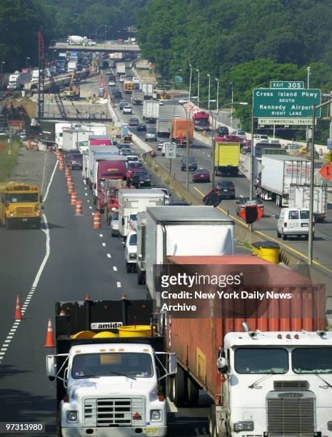 Traffic along the Long Island Expressway, sometimes called the world's longest parking lot, is at a crawl. Rush-hour drivers in the New York City...
