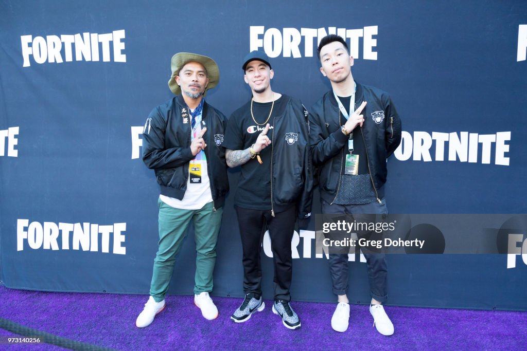 Epic Games Hosts Fortnite Party Royale - Arrivals