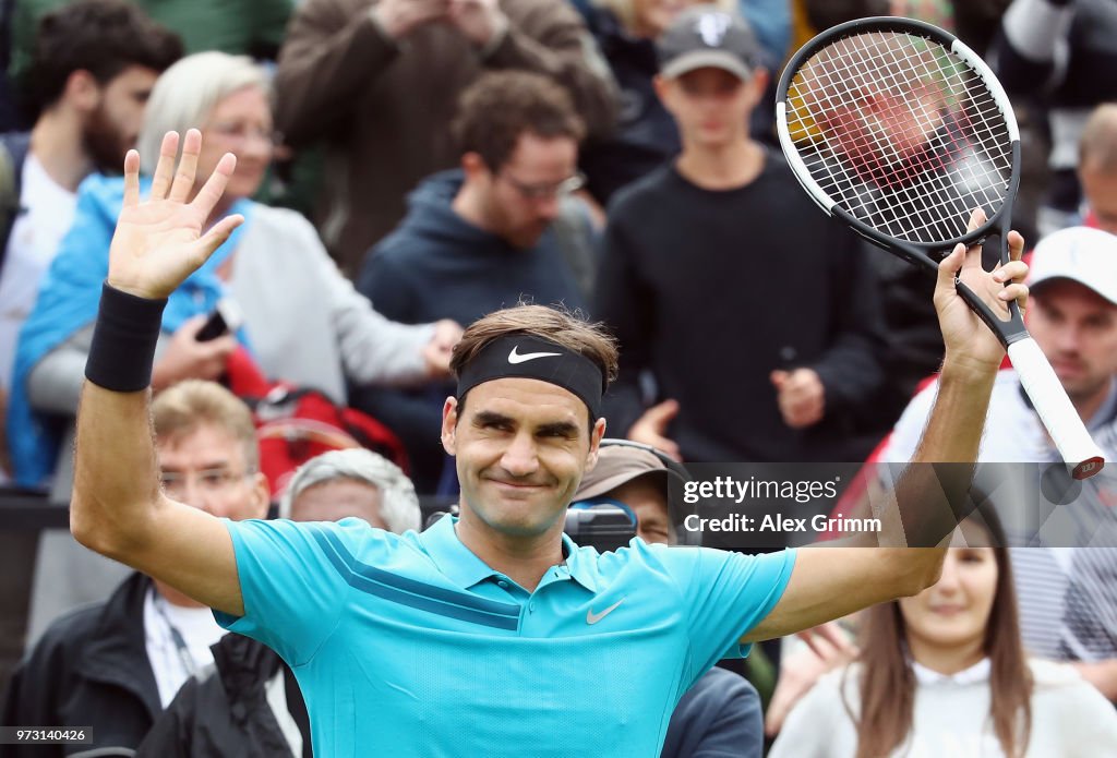 Roger Federer v Mischa Zverev - Mercedes Cup Stuttgart