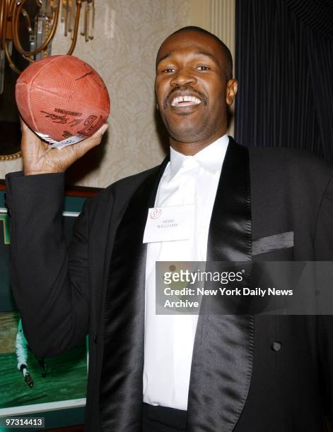 New York Knicks' assistant coach Herb Williams at amfAR's fourth annual Seasons of Hope Gala at Cipriani 42nd Street.