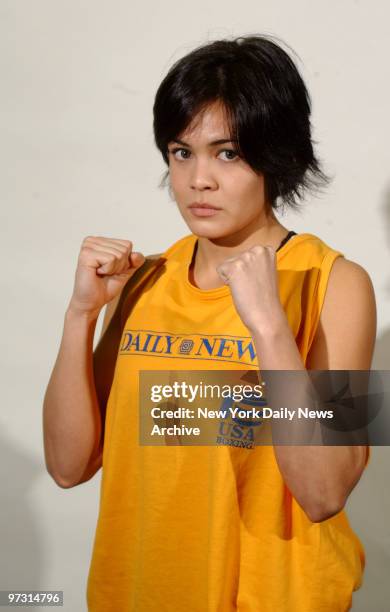 Golden Gloves Head Shots: Lynn Mora 100 Lbs Female