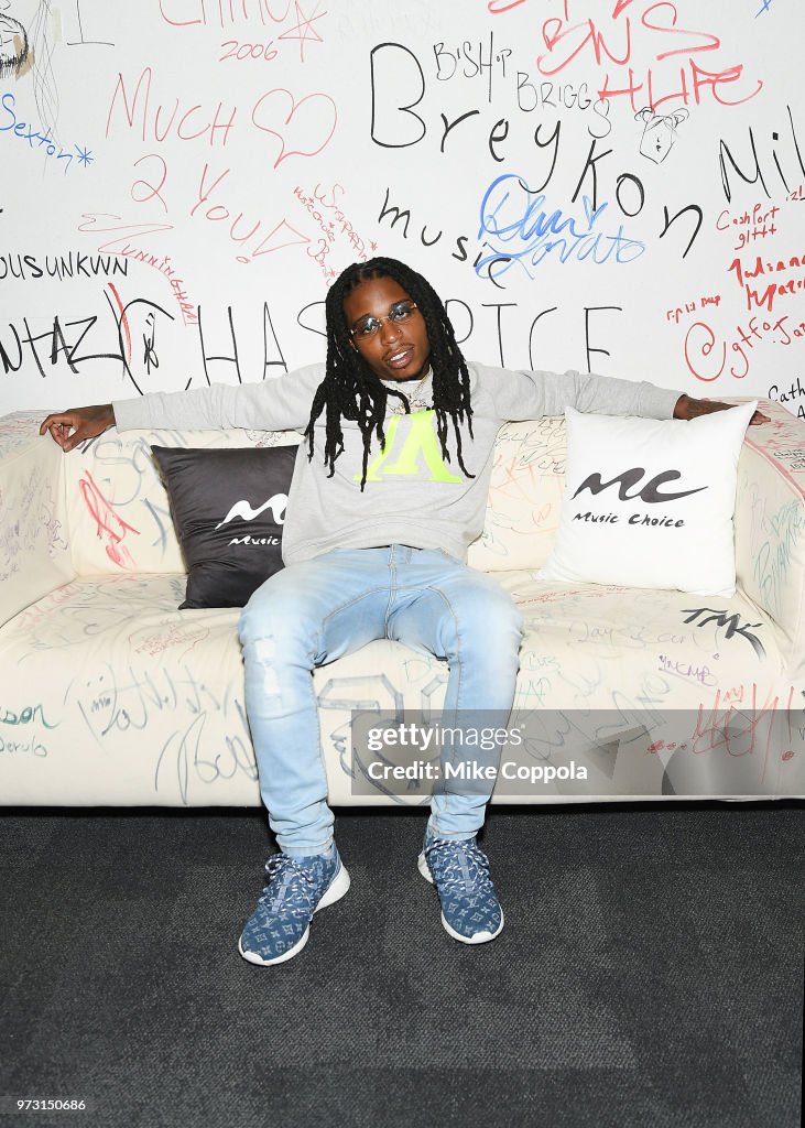 Jacquees Visits Music Choice