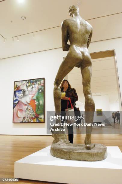 Standing Youth by Wilhelm Lehmbruck will be on display when the Museum of Modern Art reopens at its old E. 53rd St. Location this Saturday, Nov. 20....