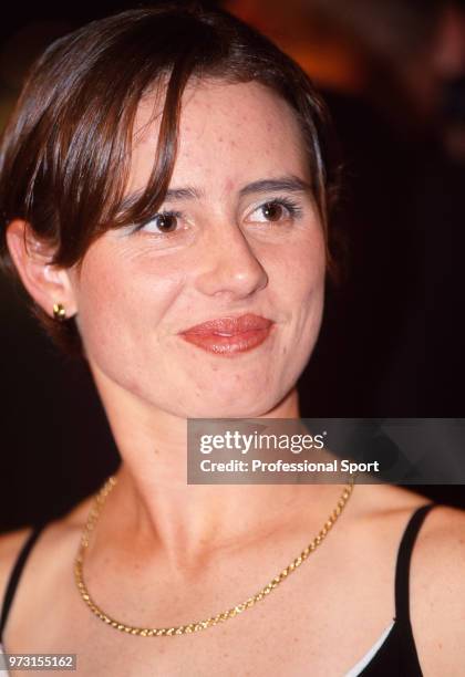 Cara Black of Zimbabwe attends the ITF World Champions Dinner during the French Open at Roland Garros circa July, 1998 in Paris, France.