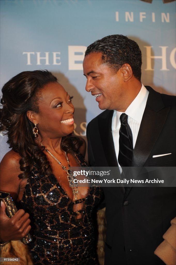 Star Jones and her new man Herb Wilson at The BET Honor's du