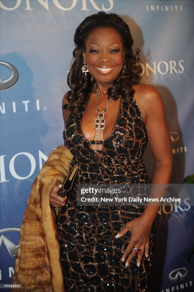 Star Jones at The BET Honor's during the preparations of the