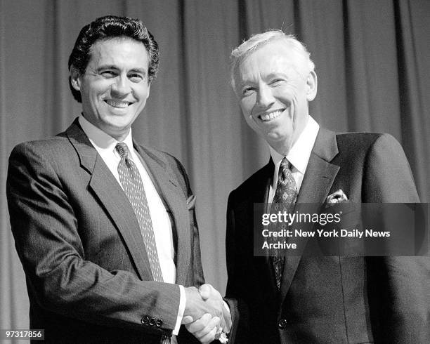 Two candidates for chancellor had a queation and ansewer session forum at Fordham University in Manhattan. Daniel Domenech of Suffolk County schools...